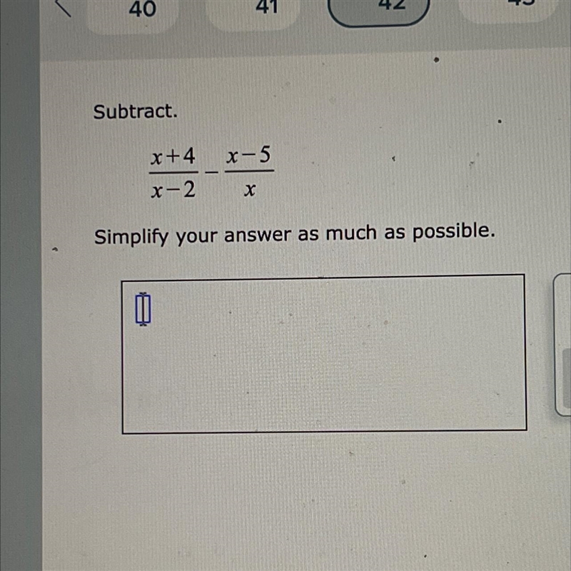 I don’t understand why the -5+-2 is 7…x? Why do we put the x?? Also why is -5*-2=-10? Shouldn-example-1