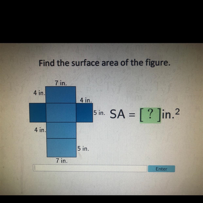 Find the surface area of the figure-example-1