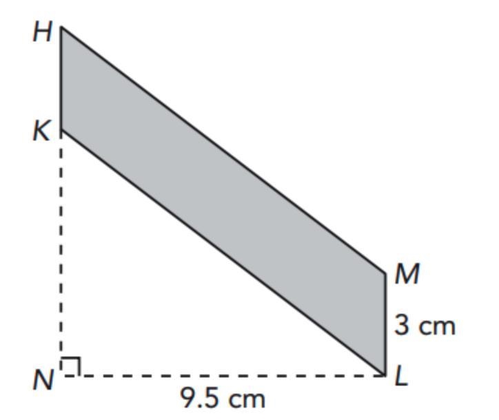 What is the area of each parallelogram? (in order)-example-5