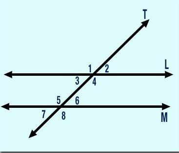 In the given diagram, what are angles 2 and 7 called?-example-1