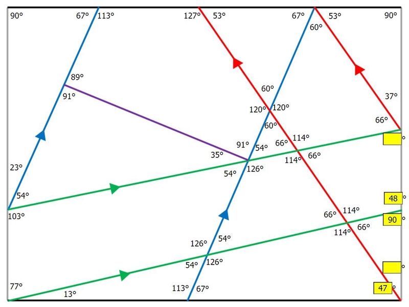 Someone needs help with my homework, help me! Can you fill in the blinks of Angle-example-1