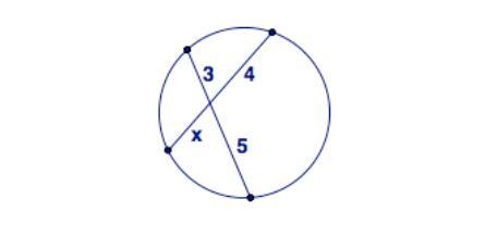 Find x. A) 3 B) 3.75 C) 4.25 D) 5-example-1