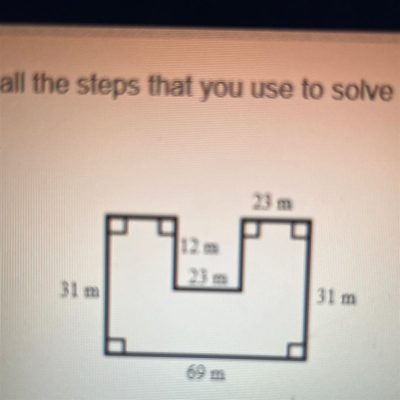 Find the area of the complex figure.-example-1