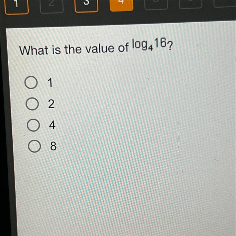 What is the value of log416?-example-1