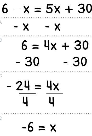 50 points!! This student made an error in solve the equation. Your job is to 1. Identify-example-1