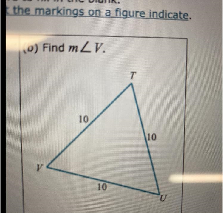 Find the measurement of V.-example-1