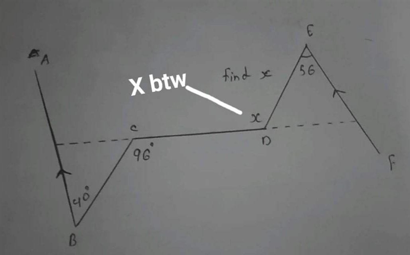 What is the value of x ​-example-1