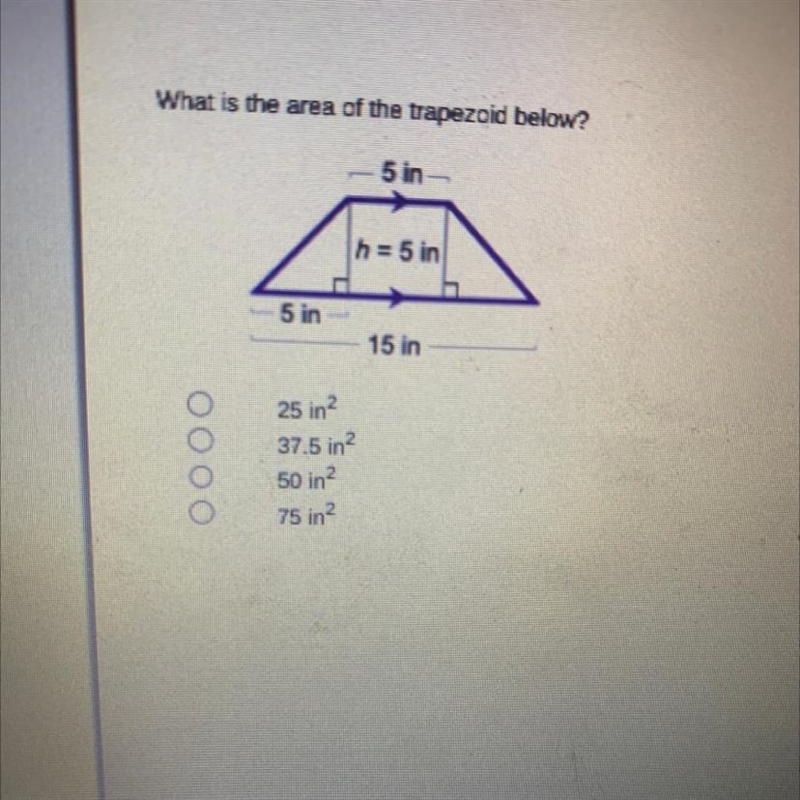 What is the area of the trapezoid below?-example-1