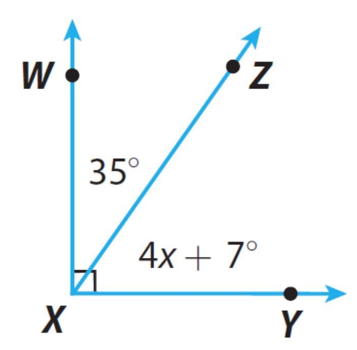 What's the value of x? (Hint: it's not 7) and please explain-example-1