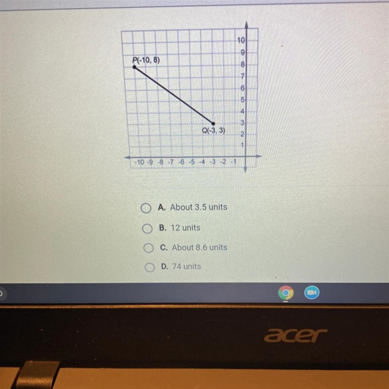 Find the length of PQ-example-1