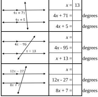 So i figured out the first but I don't know the rest please help?-example-1