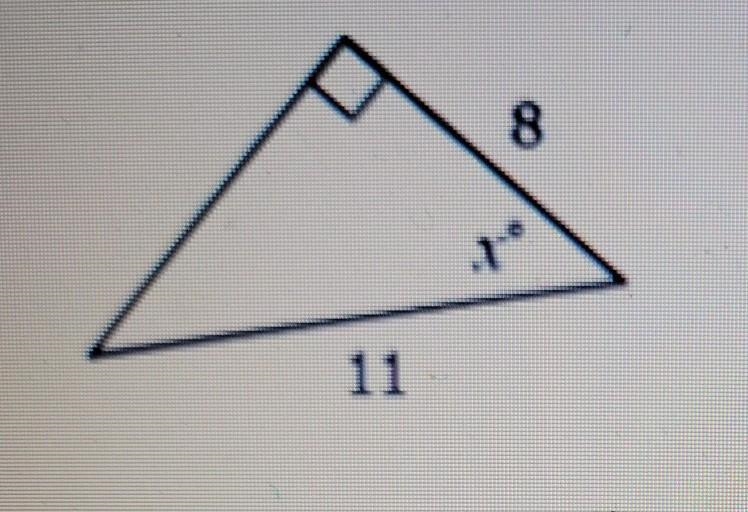 Solve for x. round to the nearest tenth​-example-1