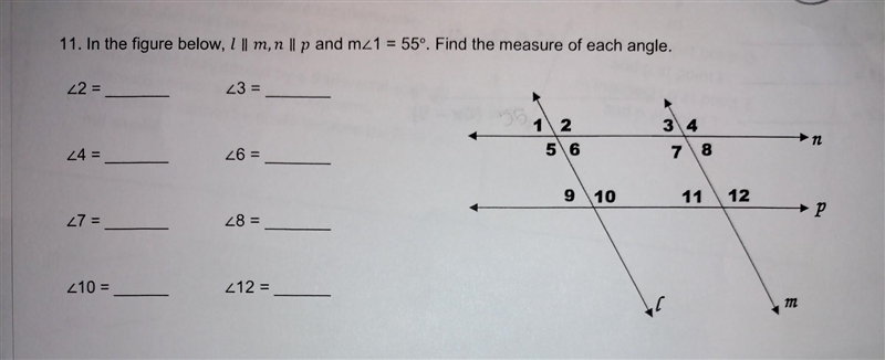 I need help! I don't understand how to find the measure of the angles ​-example-1