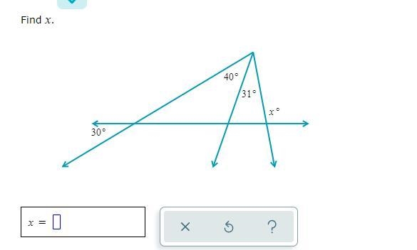 Find x in the image below-example-1