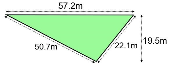 Work out the area of the triangle.-example-1