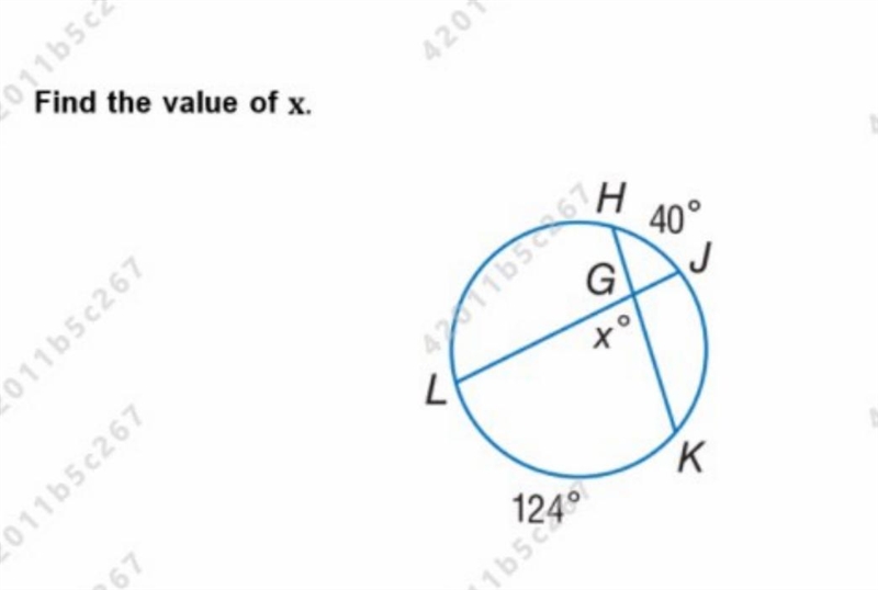 Find the value of x ???-example-1