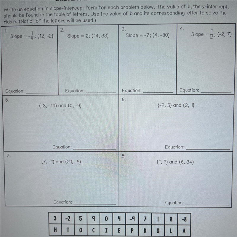 Can some please turn these into equations-example-1