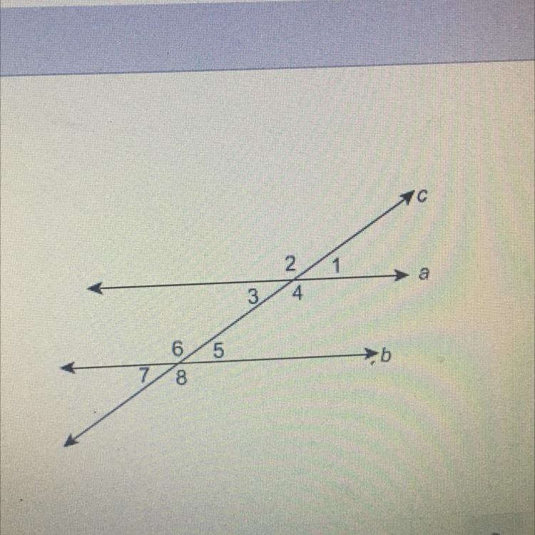 In the figure, a || b and mZ6 = 146º. What is the mZ2? Enter your answer in the box-example-1