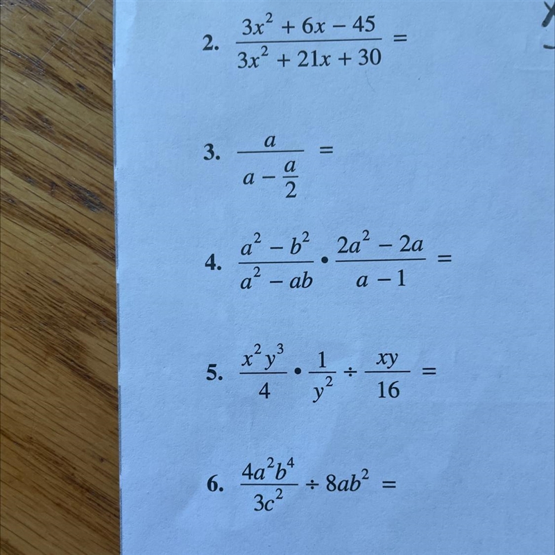 Number two please! Simplify. Also please explain.-example-1