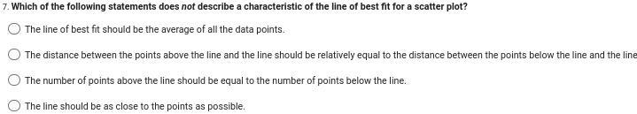 Which of the following statements does not describe a characteristic of the line of-example-1