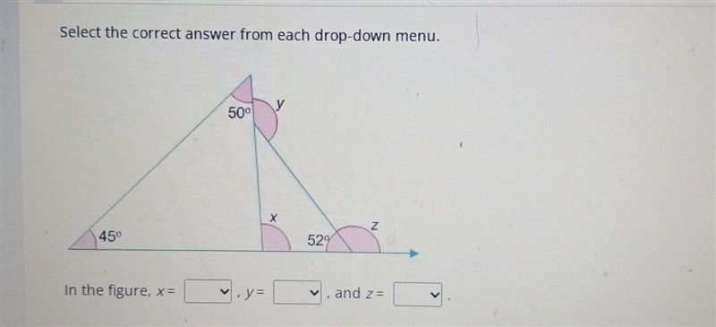 Select the correct answer from each drop-down menu. ​-example-1