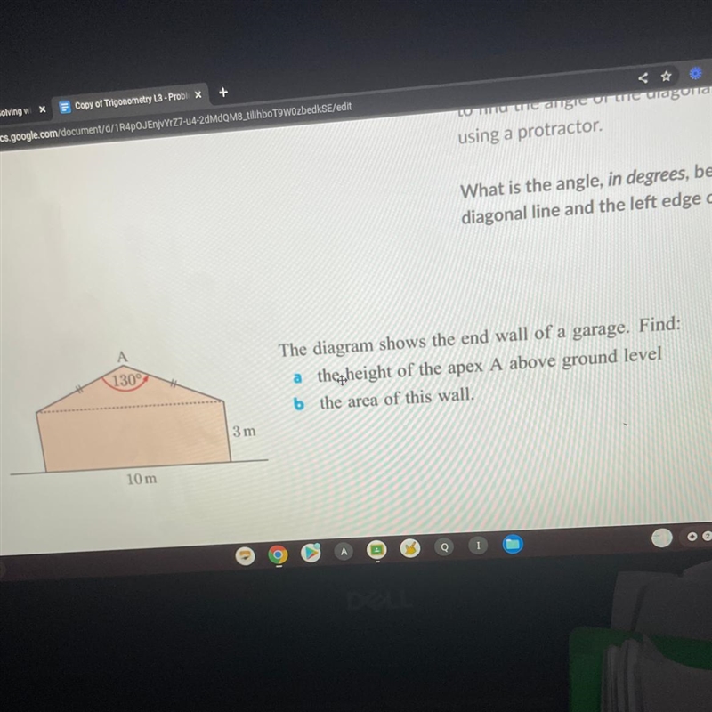 Look At the picture I am not sure how to calculate the area-example-1