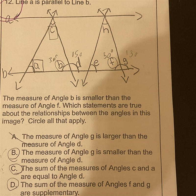 What did I do wrong so I don’t do it again on the test-example-1