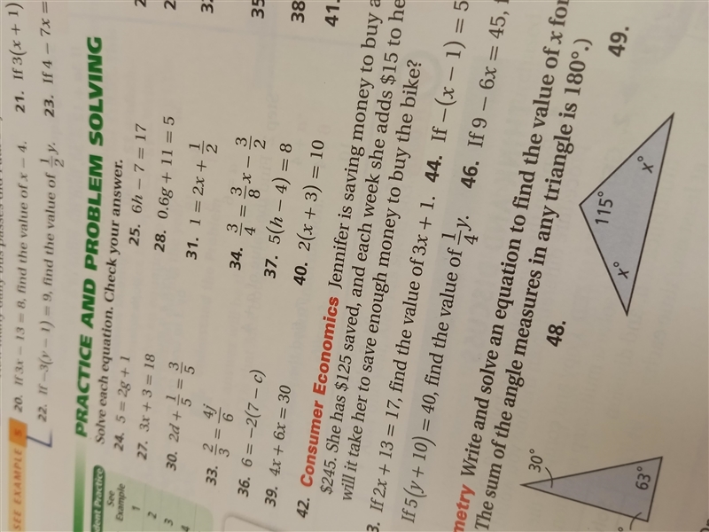 Two step equation help me pls step by step The questions 36 and 37-example-1