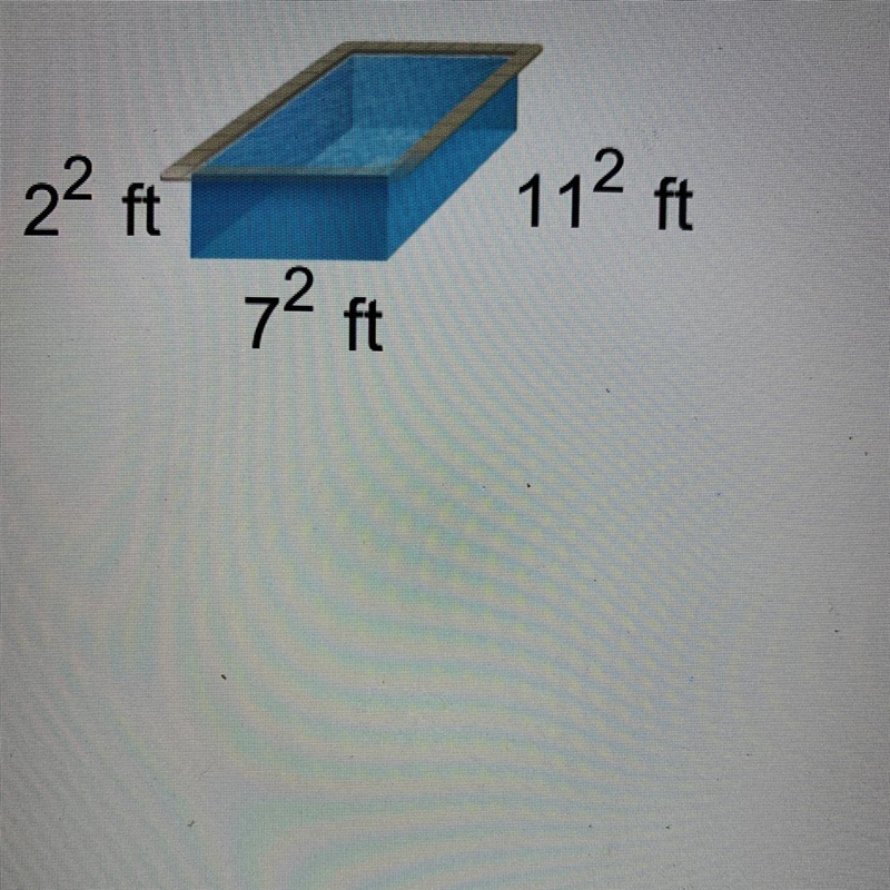 The Amari family installed an inground pool, what is the volume of the inground pool-example-1