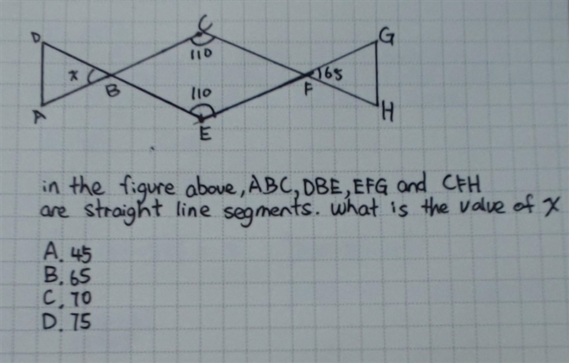 Need help with finding angle​-example-1