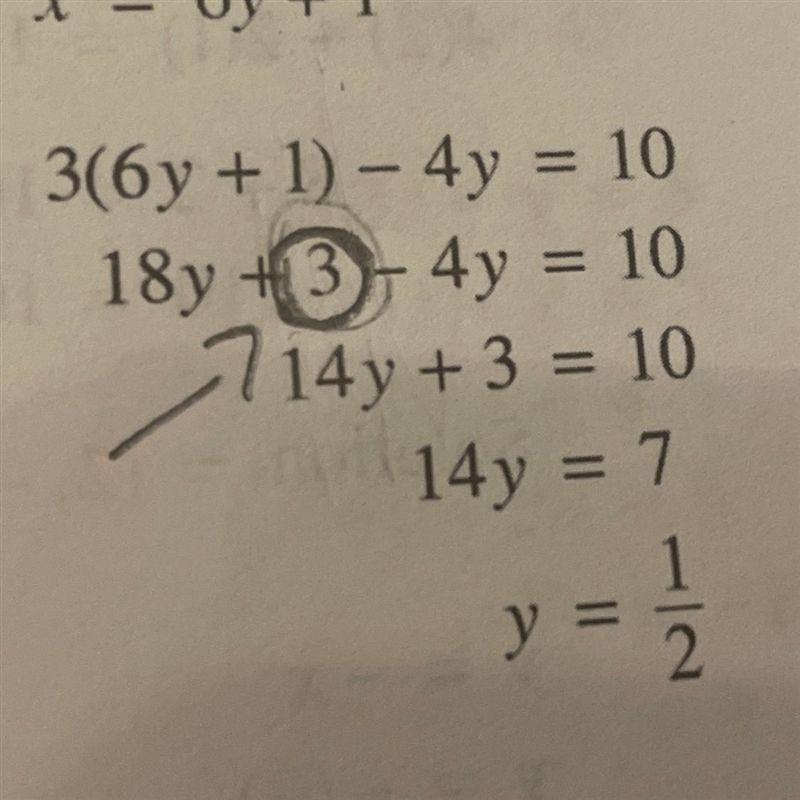 In this equation where did the number three come from if anyone can explain to me-example-1