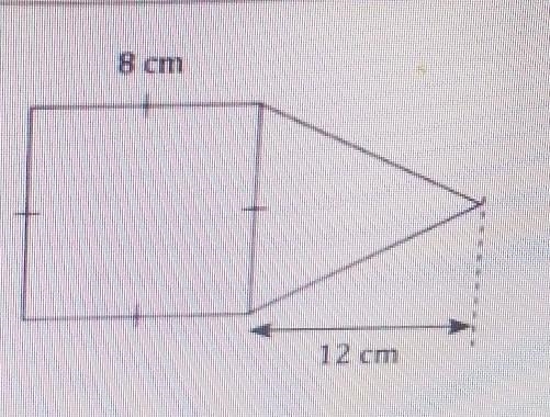 Show working pls Find the area of the following composite shapes ​-example-1