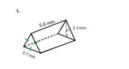 What is the surface area of the triangular prism? What is the volume of the triangular-example-1