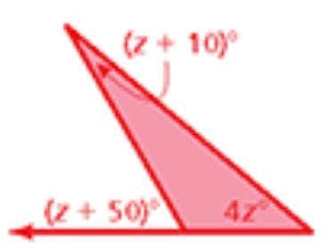 Find the measure of the exterior angle-example-1