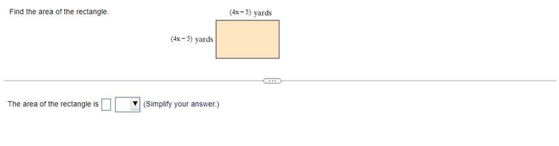 Find the area of the rectangle. The area of the rectangle is _ ​(Simplify your​ answer-example-1