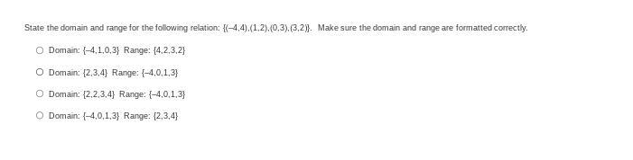 State the domain and range for the following relations.-example-1