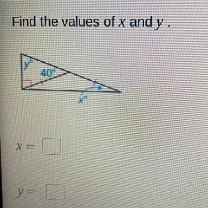 Find the values of x and y.-example-1