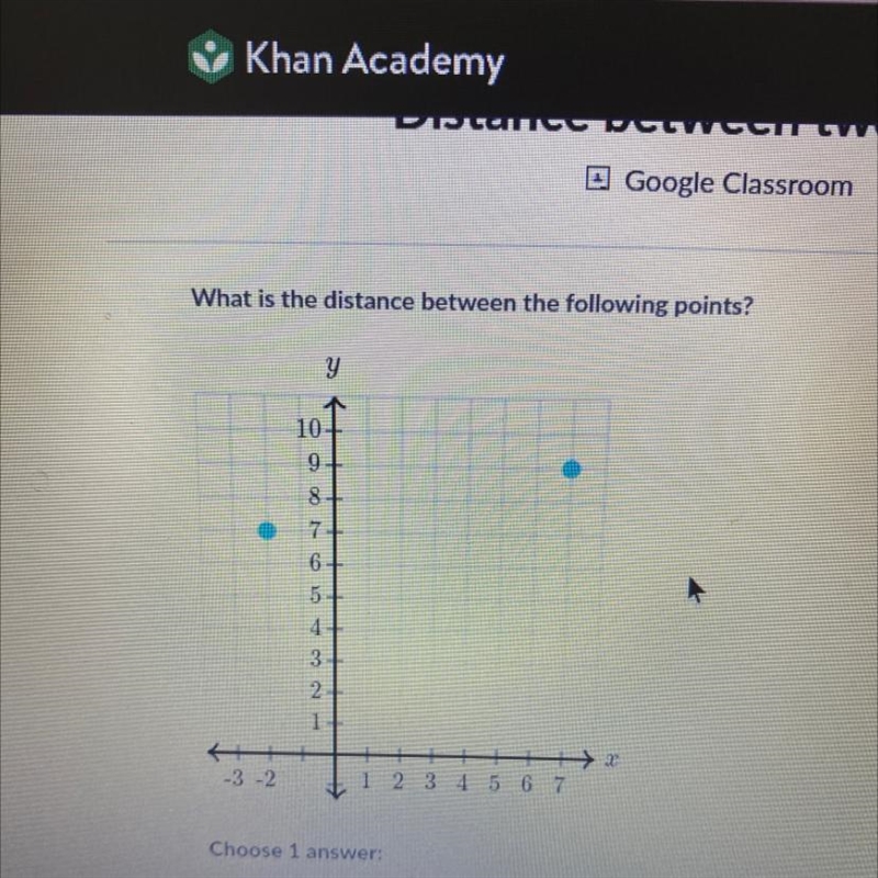 What is the distance between the following points?-example-1