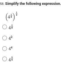 Simplify the following expression.-example-1