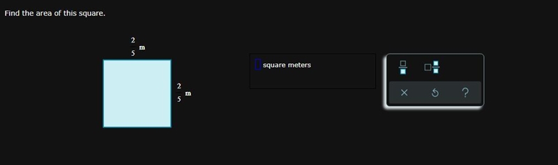 Please help me find the area of the square-example-1