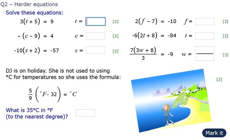 Answer the following equations:-example-1