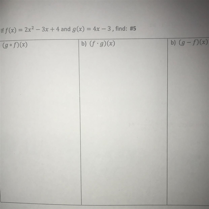 If f(x)=2x^2-3x+4 and g(x)-example-1