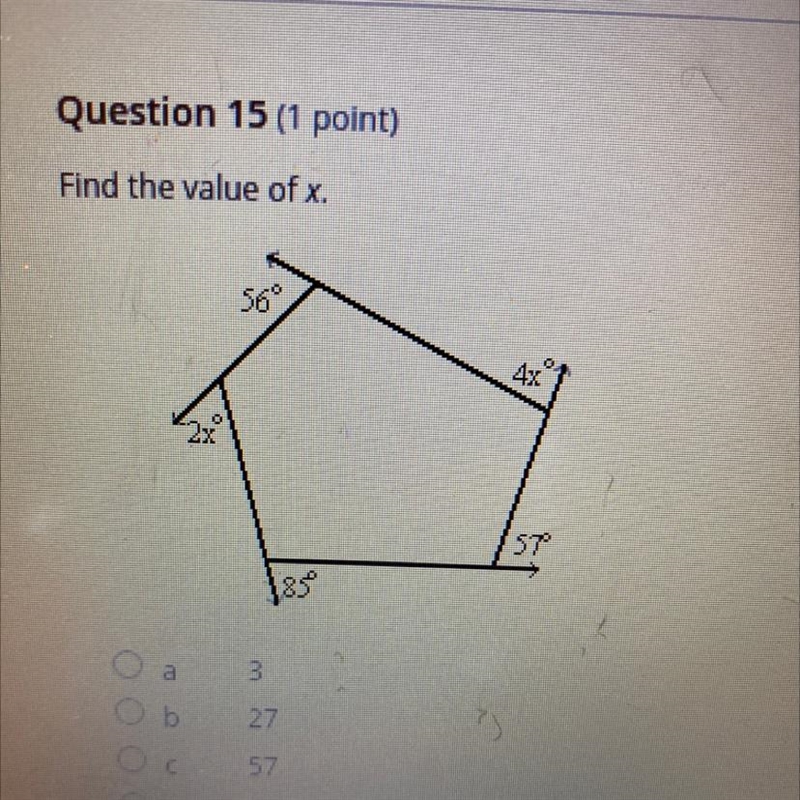 Find the value of x.-example-1