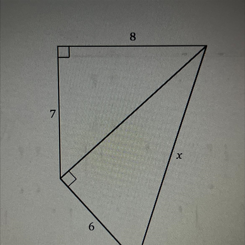 Solve for X to the nearest tenth please help me asap-example-1