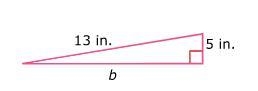 How to find the perimeter of a right triangle using Pythagorean-example-1