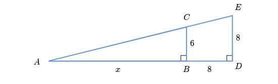 PLS HELP!!! Solve for x.-example-1