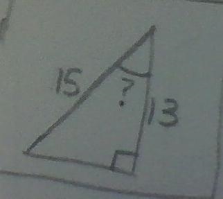 I need help! Find the measure of the indicated angle to the nearest degree.-example-1