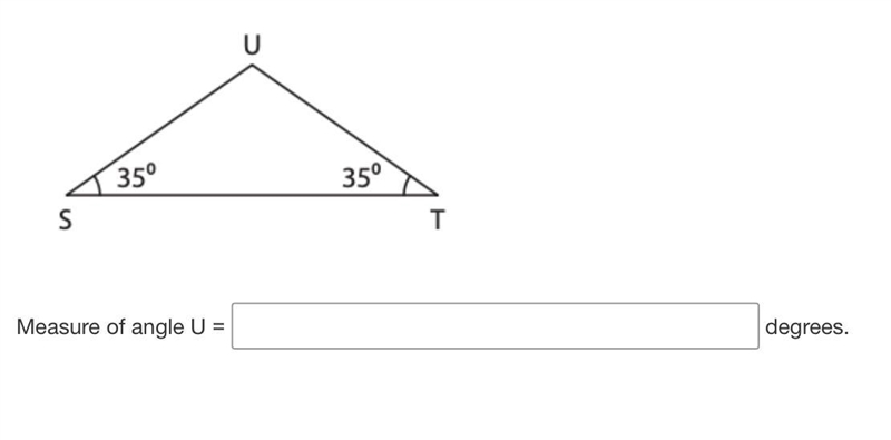 Find the missing angle.-example-1