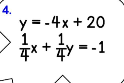 Solve this system of equations using substitution (ANSWER QUICK)-example-1