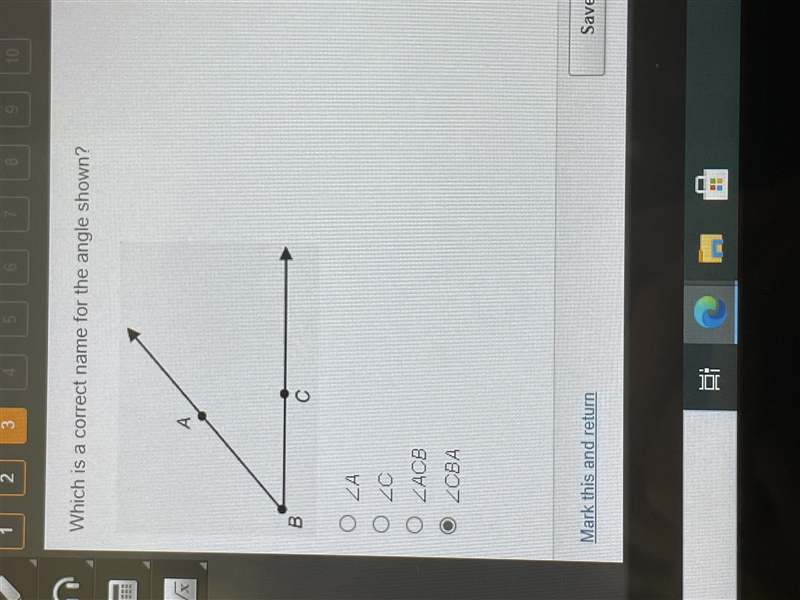 I’m still not sure how the answer would be D (CBA), couldn’t it also be ACB?-example-1